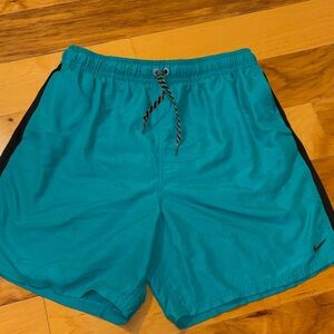 Nike Men's Teal Swim Trunks